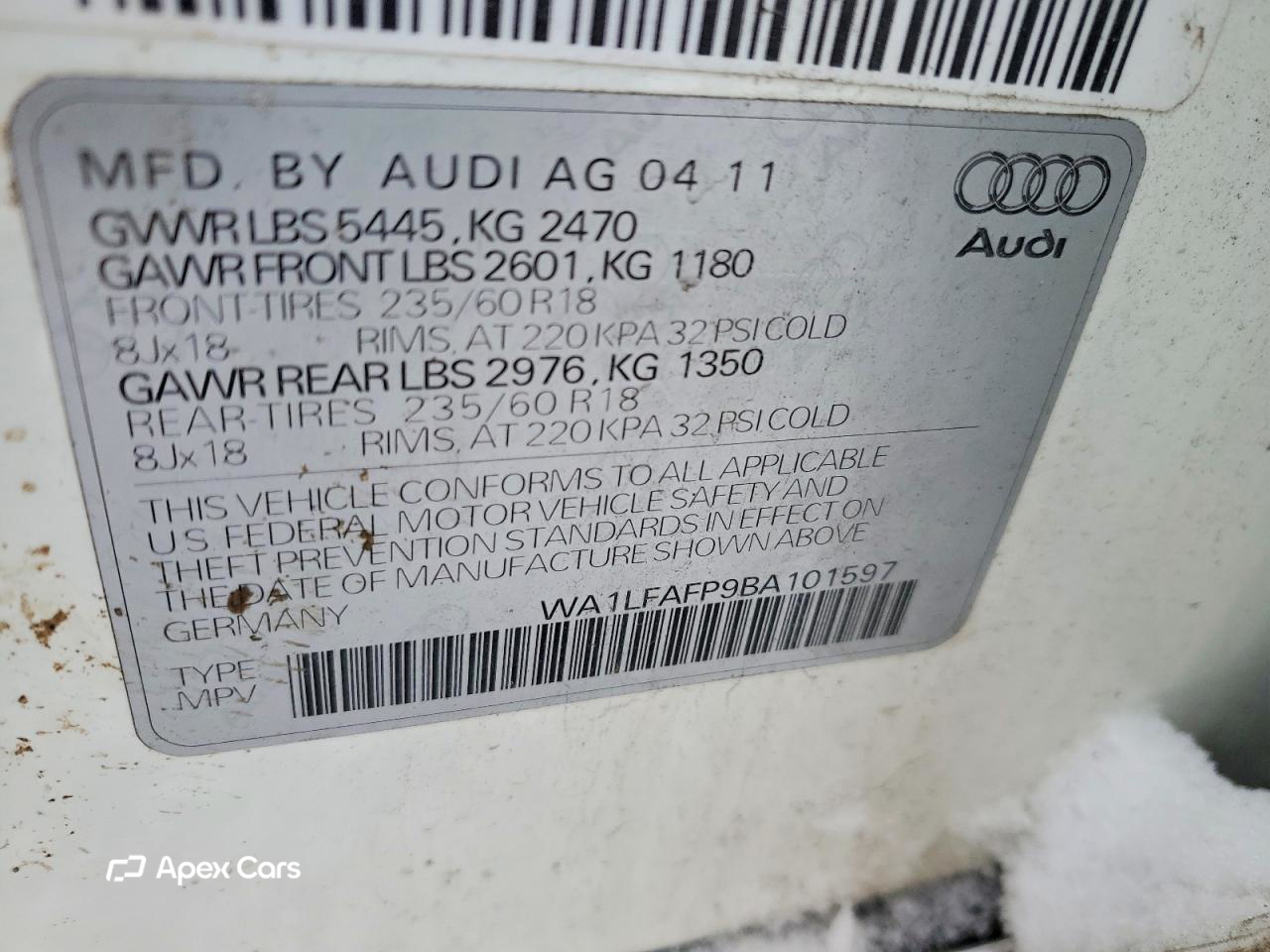 Audi Q5 2011