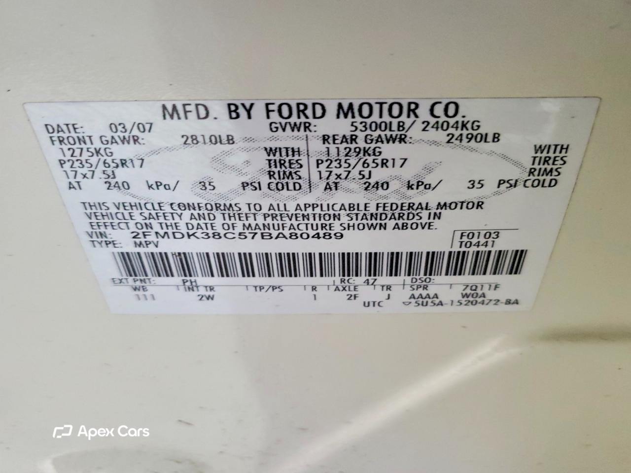 Ford Edge 2007