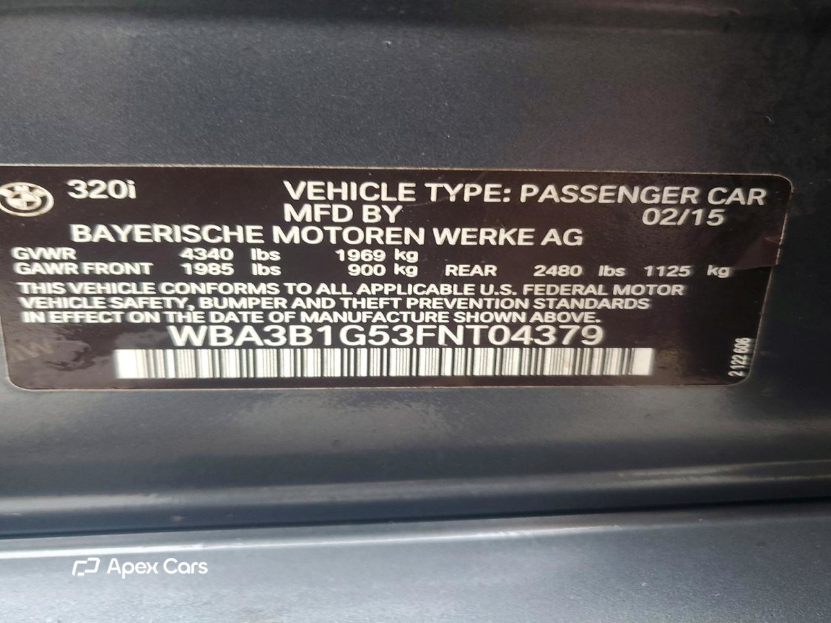 BMW Series 3 2015
