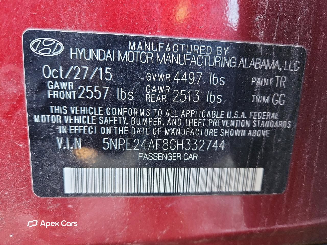 Hyundai Sonata 2016