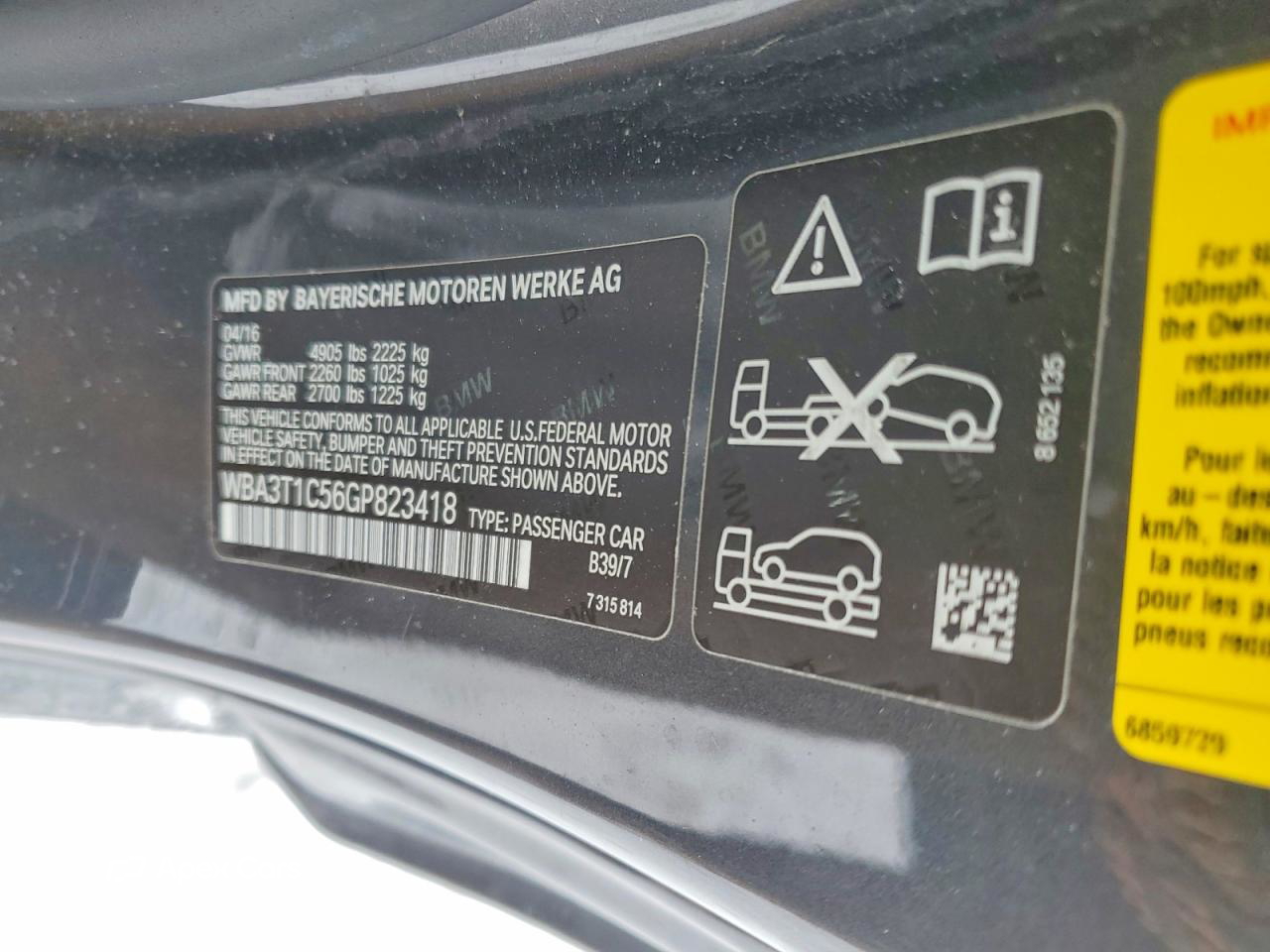 BMW Series 4 2016