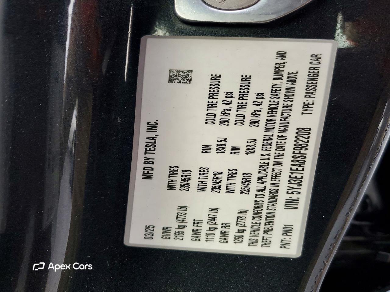 Tesla Model 3 2025