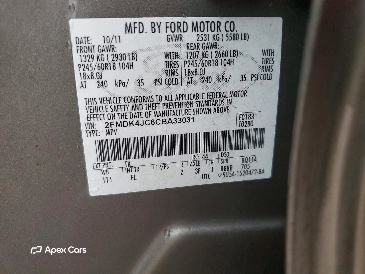 Ford Edge 2012