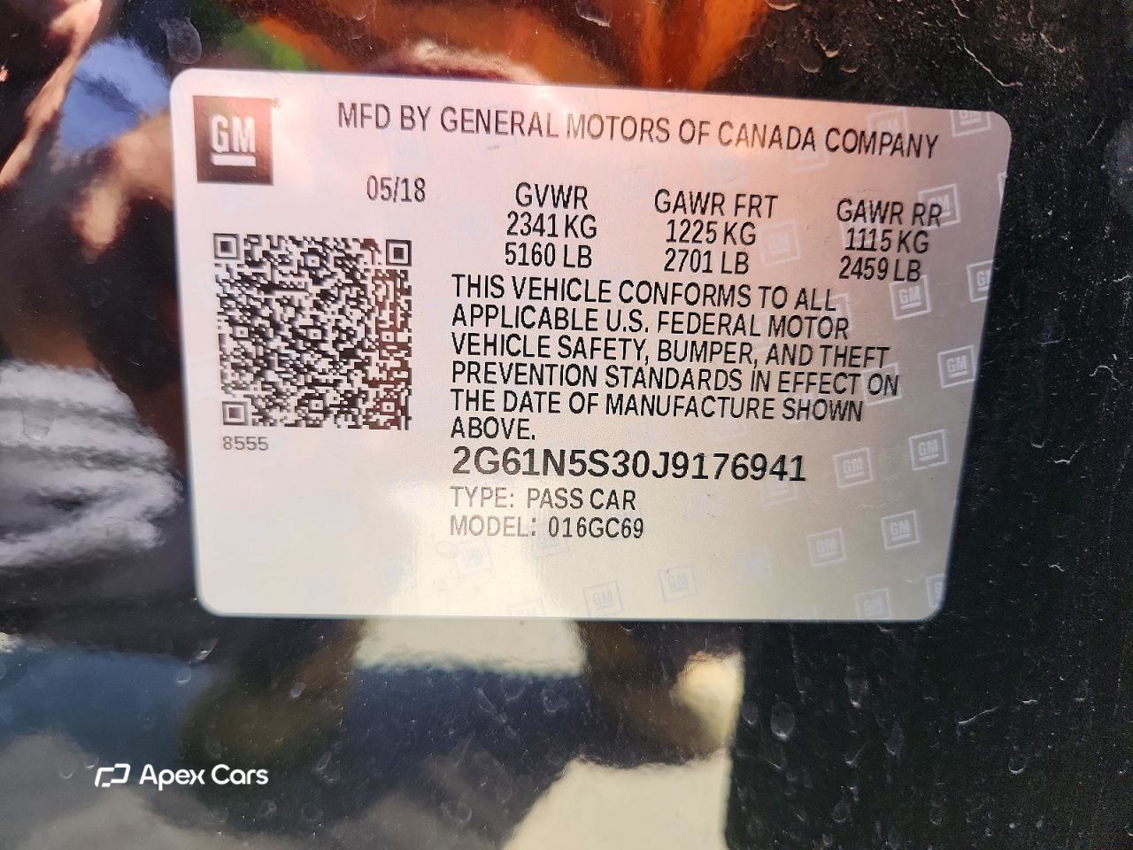 Cadillac XTS 2018