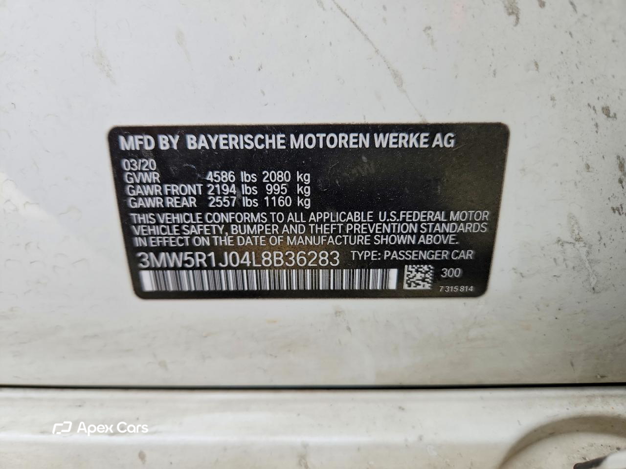 BMW Series 3 2020