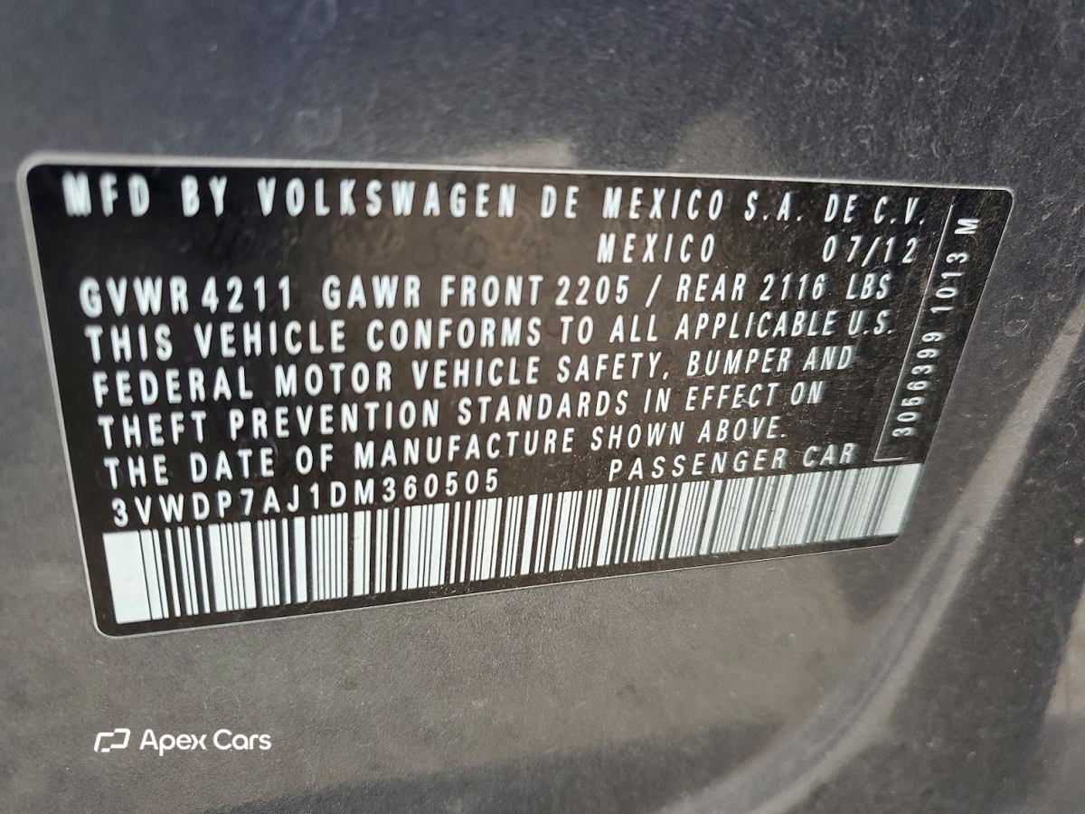 Volkswagen Jetta 2013