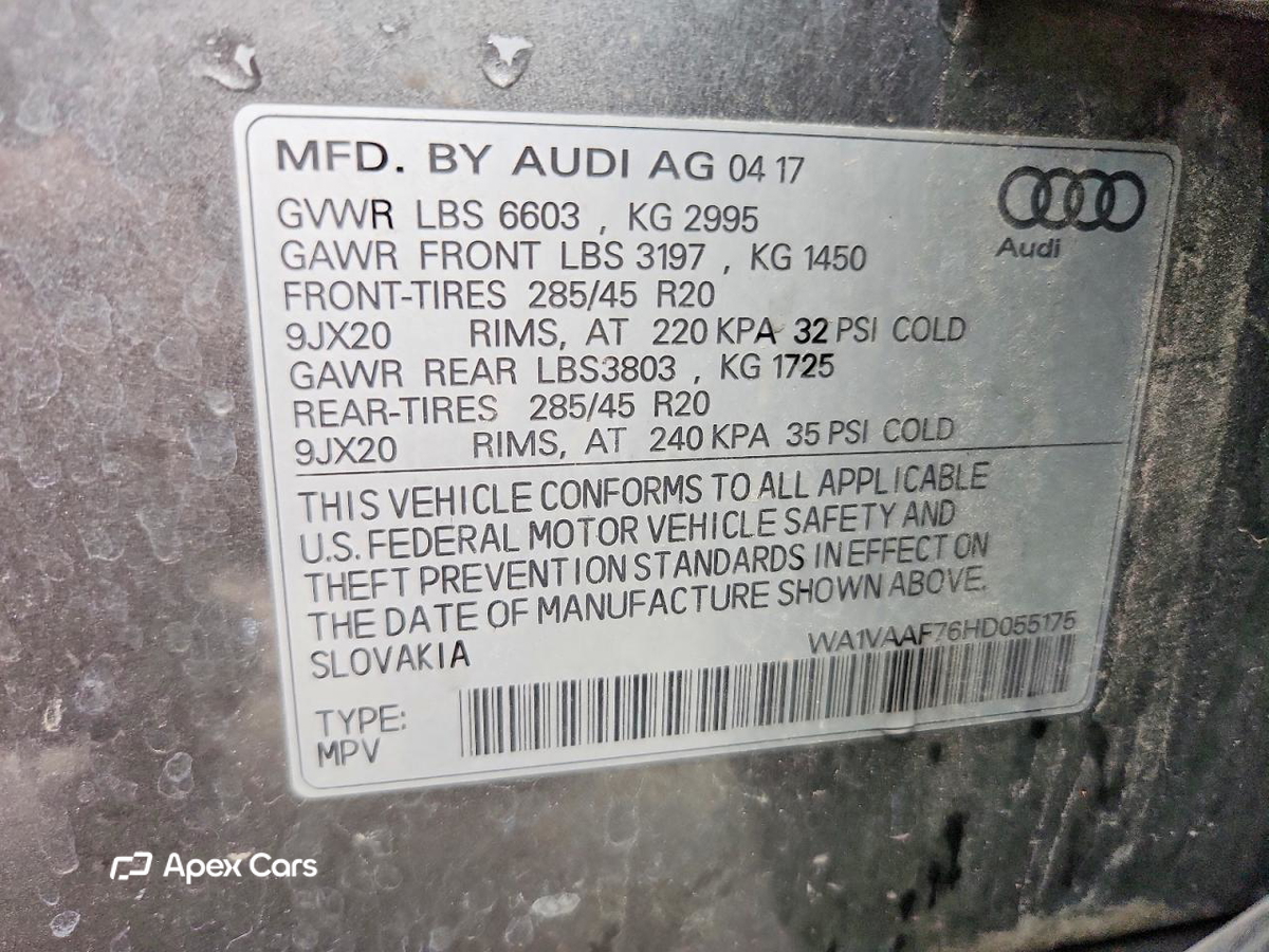 Audi Q7 2017