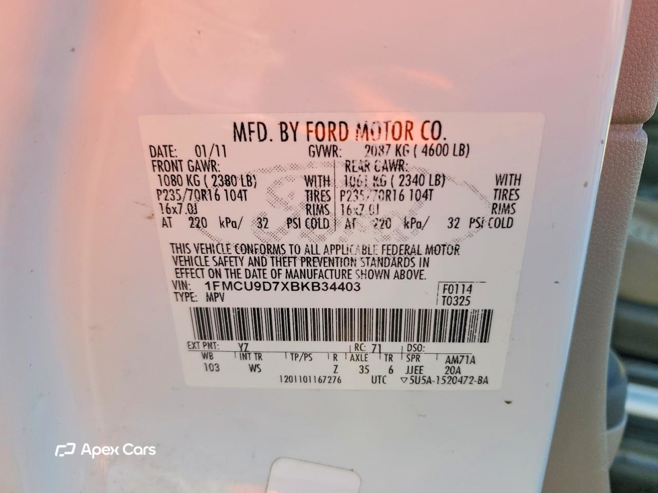 Ford Escape 2011
