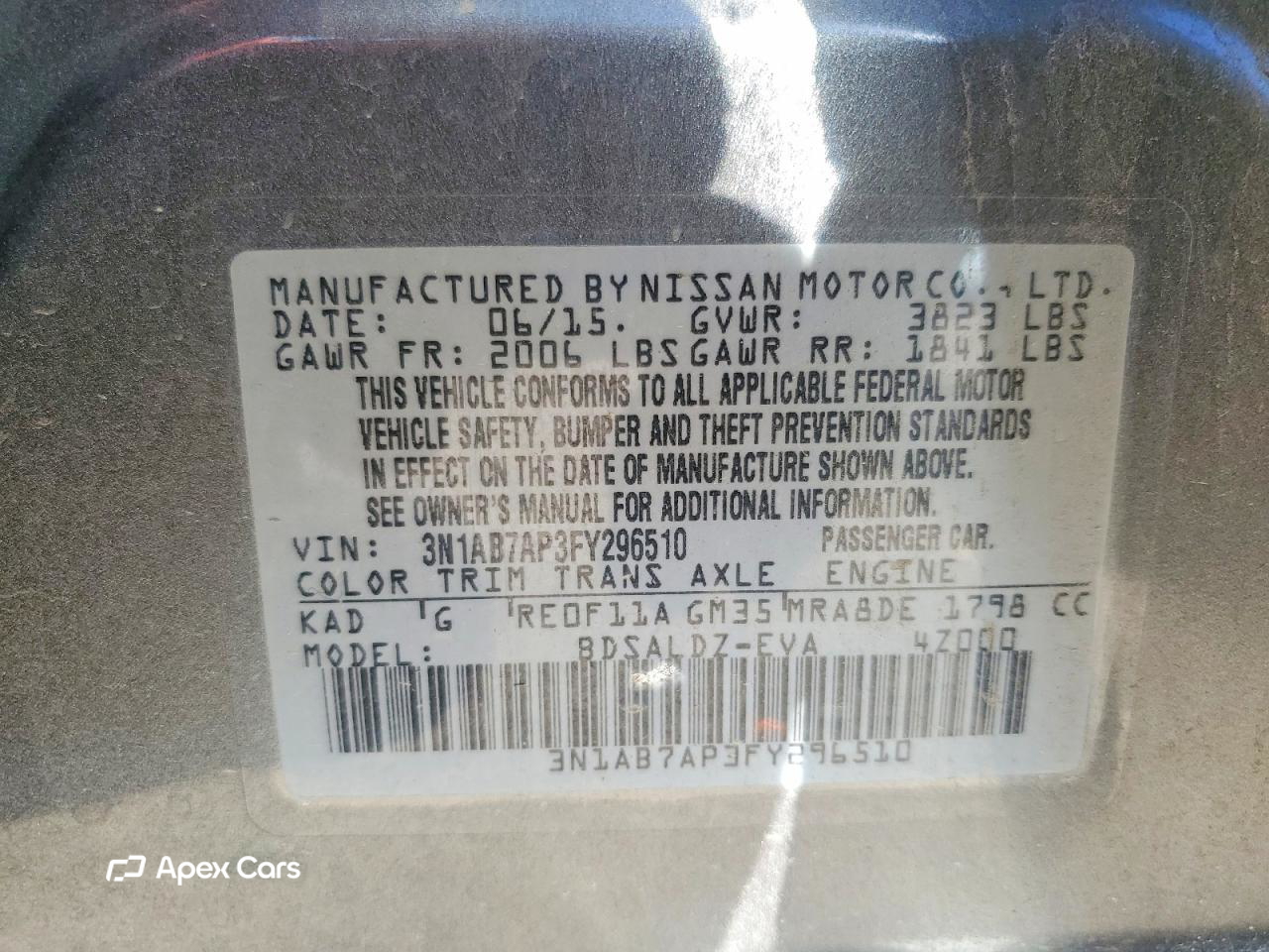 Nissan Sentra 2015