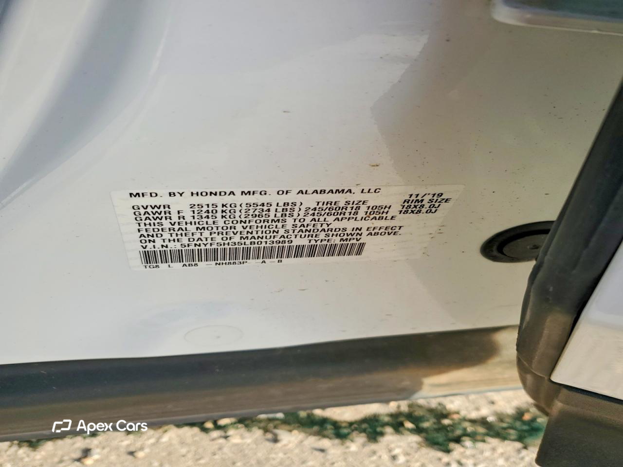 Honda Pilot 2020