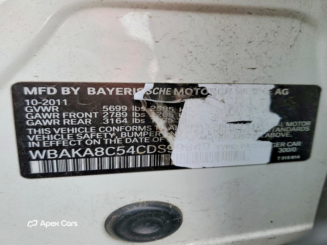 BMW Series 7 2012