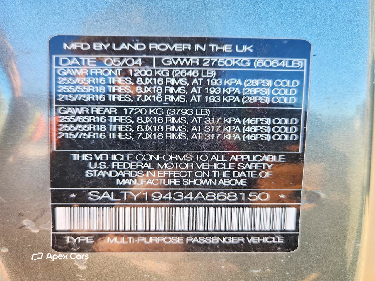 Land Rover Discovery 2004