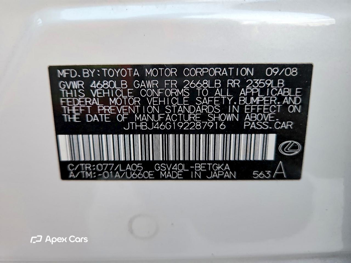 Lexus ES 2009