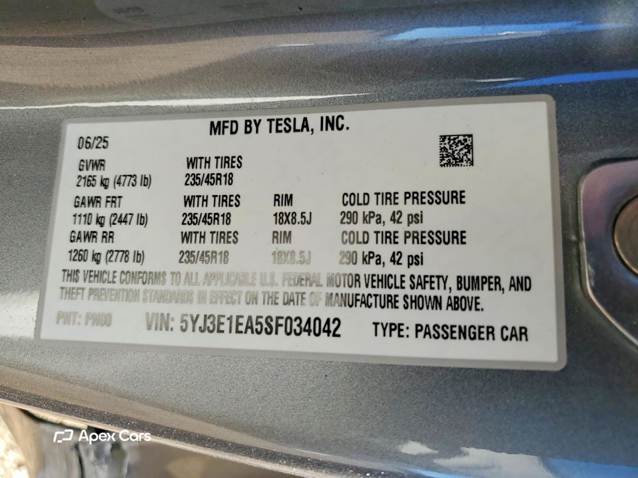 Tesla Model 3 2025
