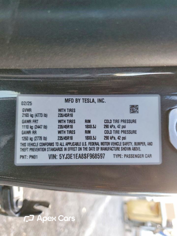 Tesla Model 3 2025