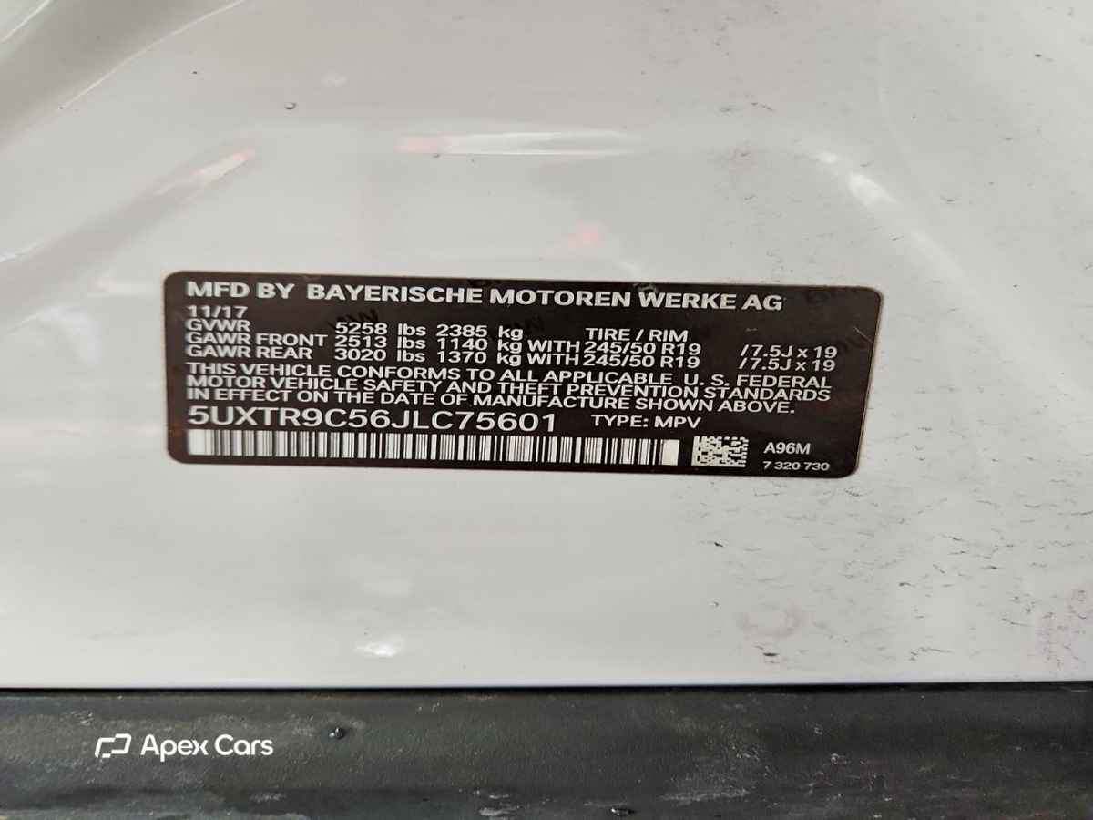 BMW X3 2018