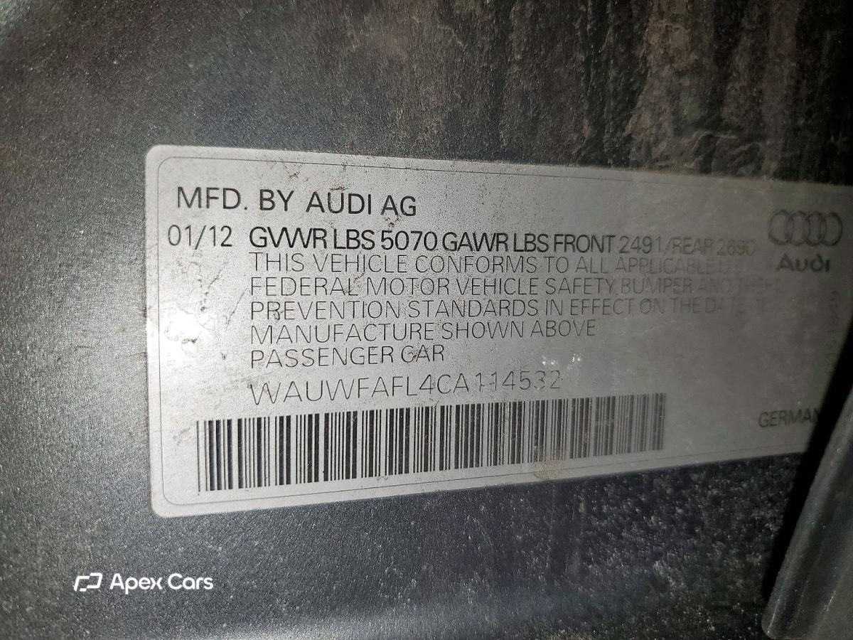 Audi A4 2012