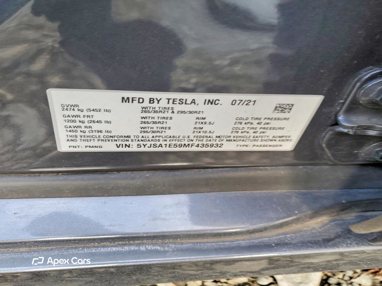 Tesla Model S 2021