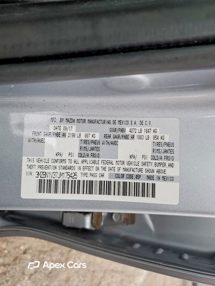 Mazda 3 2018