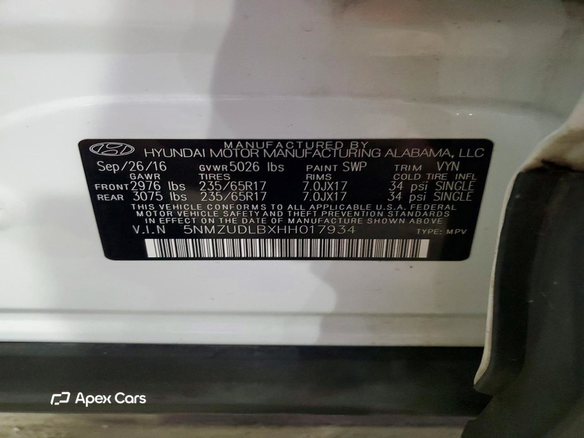 Hyundai Santa Fe 2017