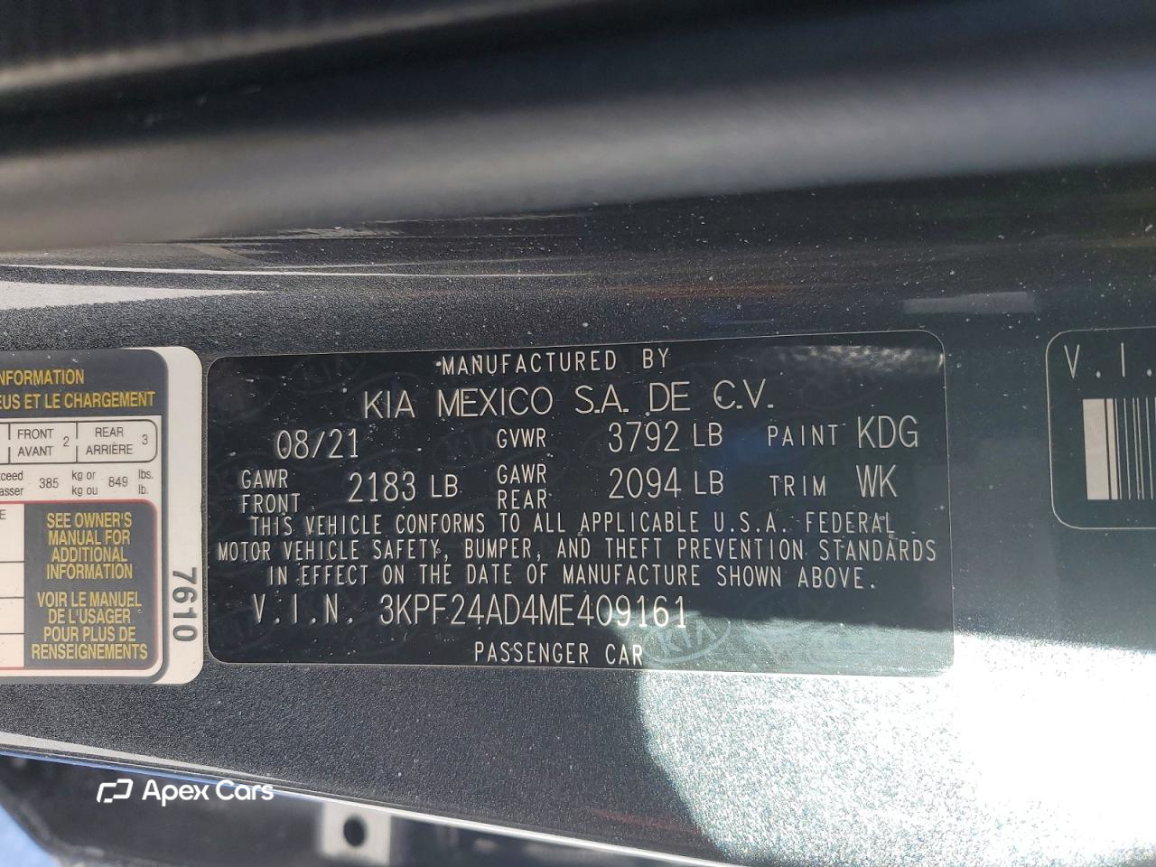 Kia Forte 2021