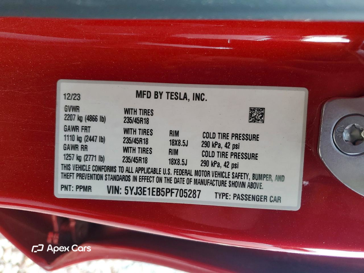 Tesla Model 3 2023