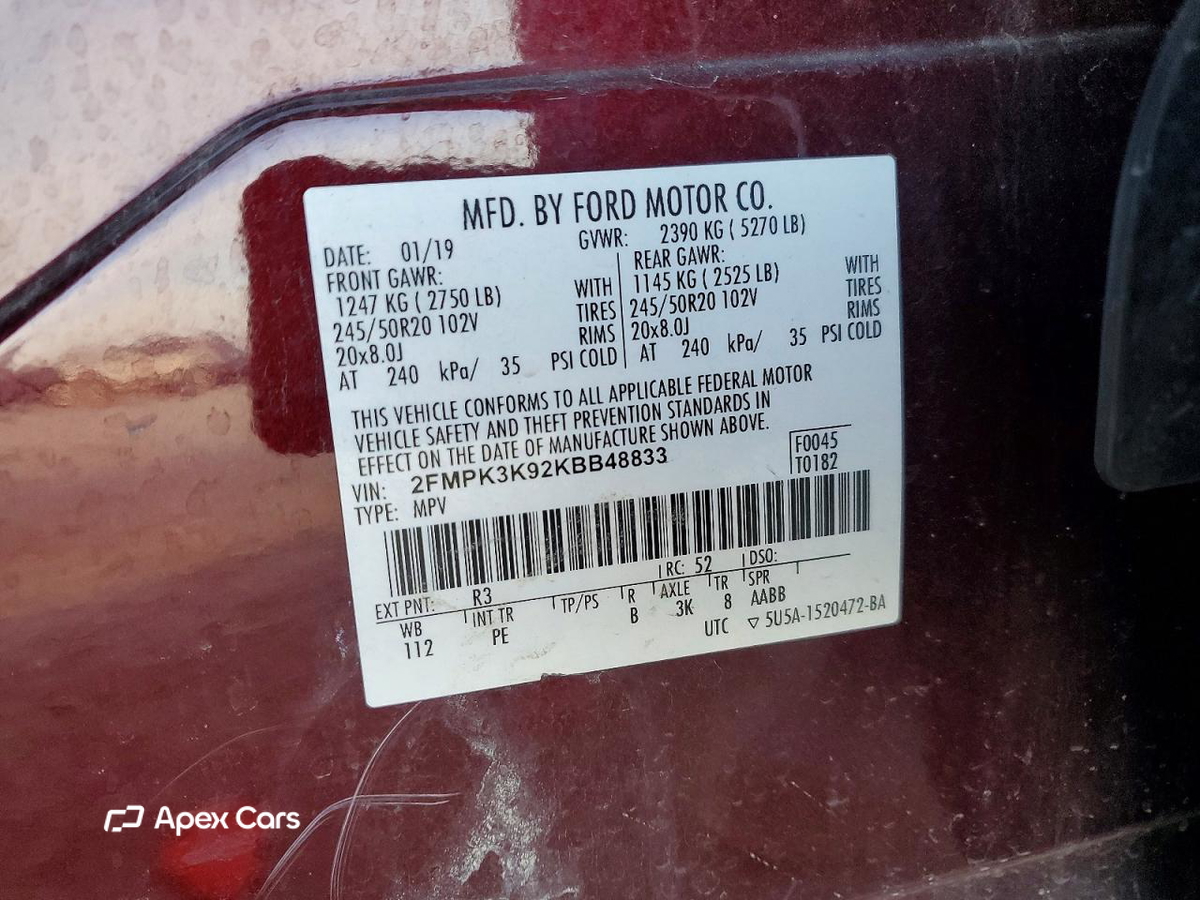 Ford Edge 2019