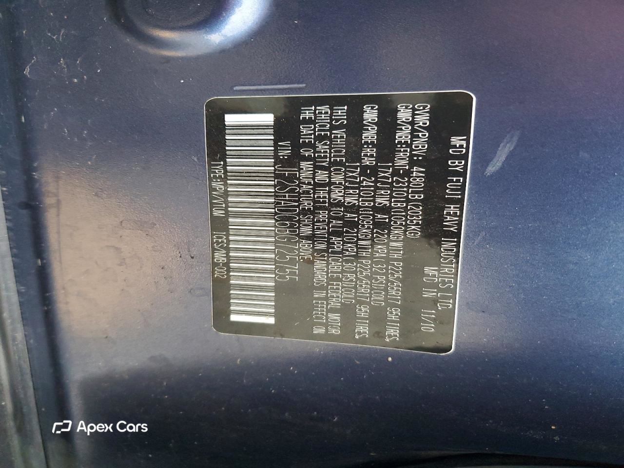 Subaru Forester 2011