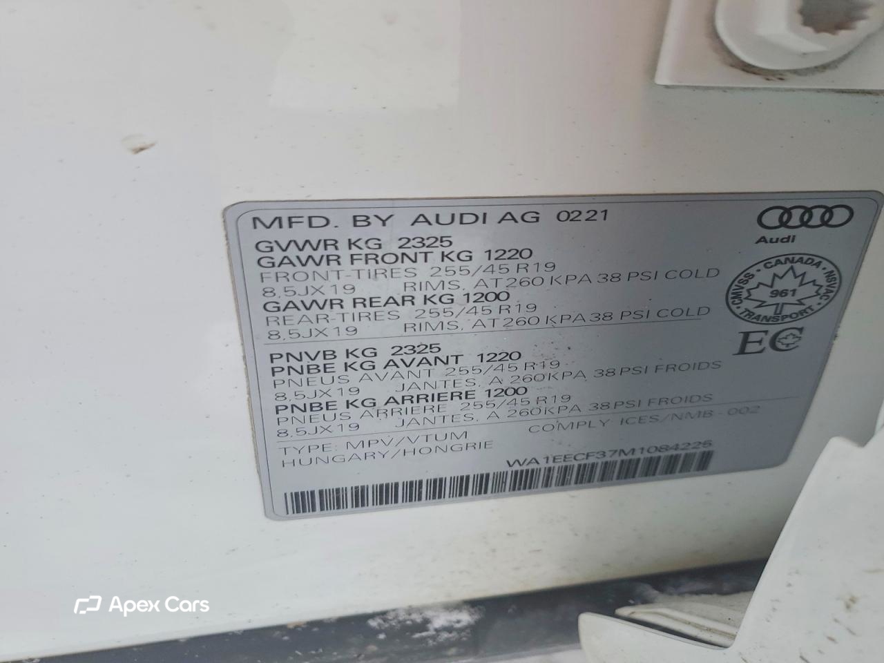 Audi Q3 2021