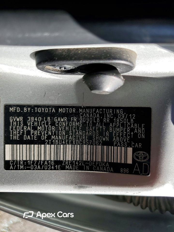 Toyota Corolla 2013