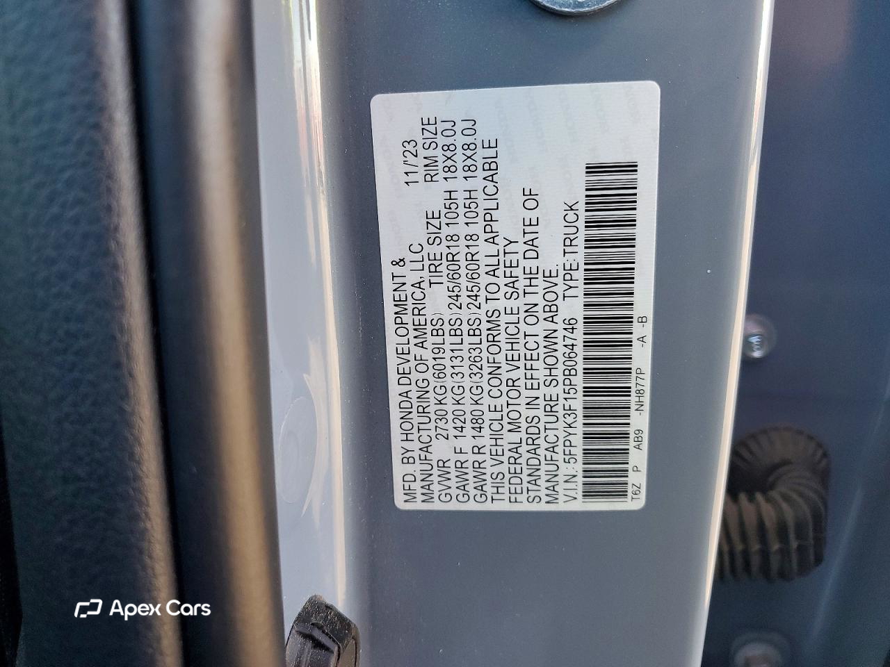 Honda Ridgeline 2023