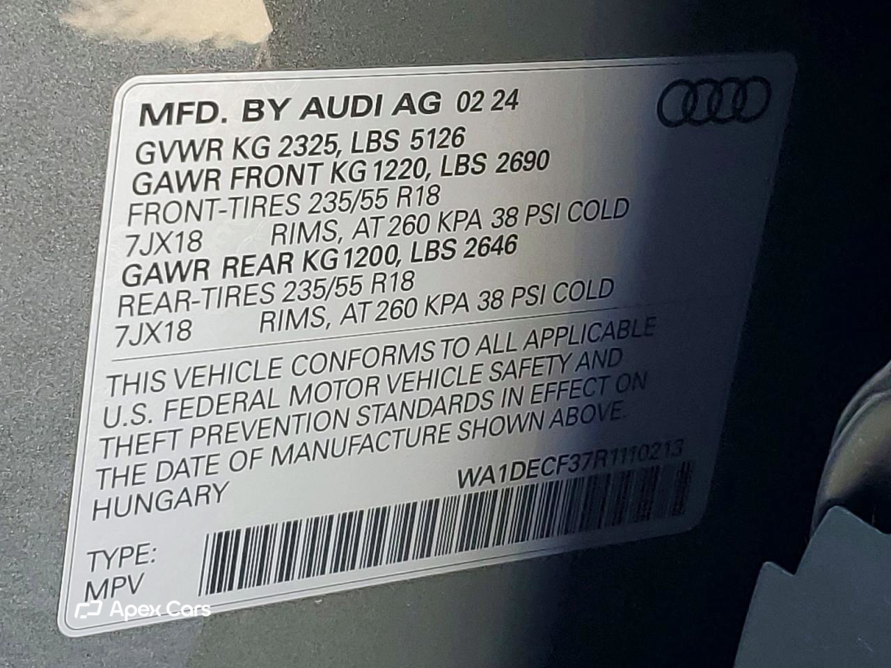 Audi Q3 2024