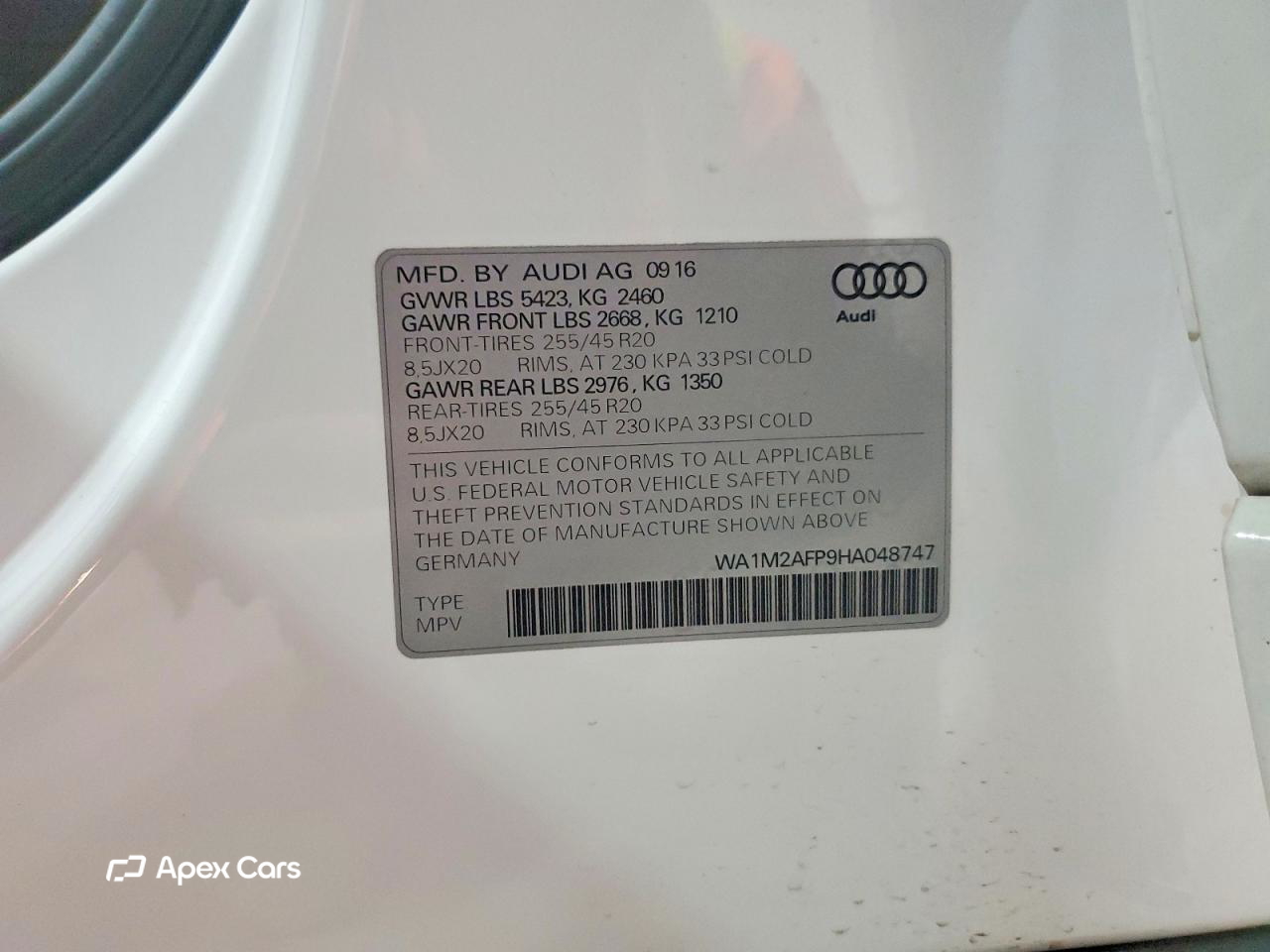 Audi Q5 2017