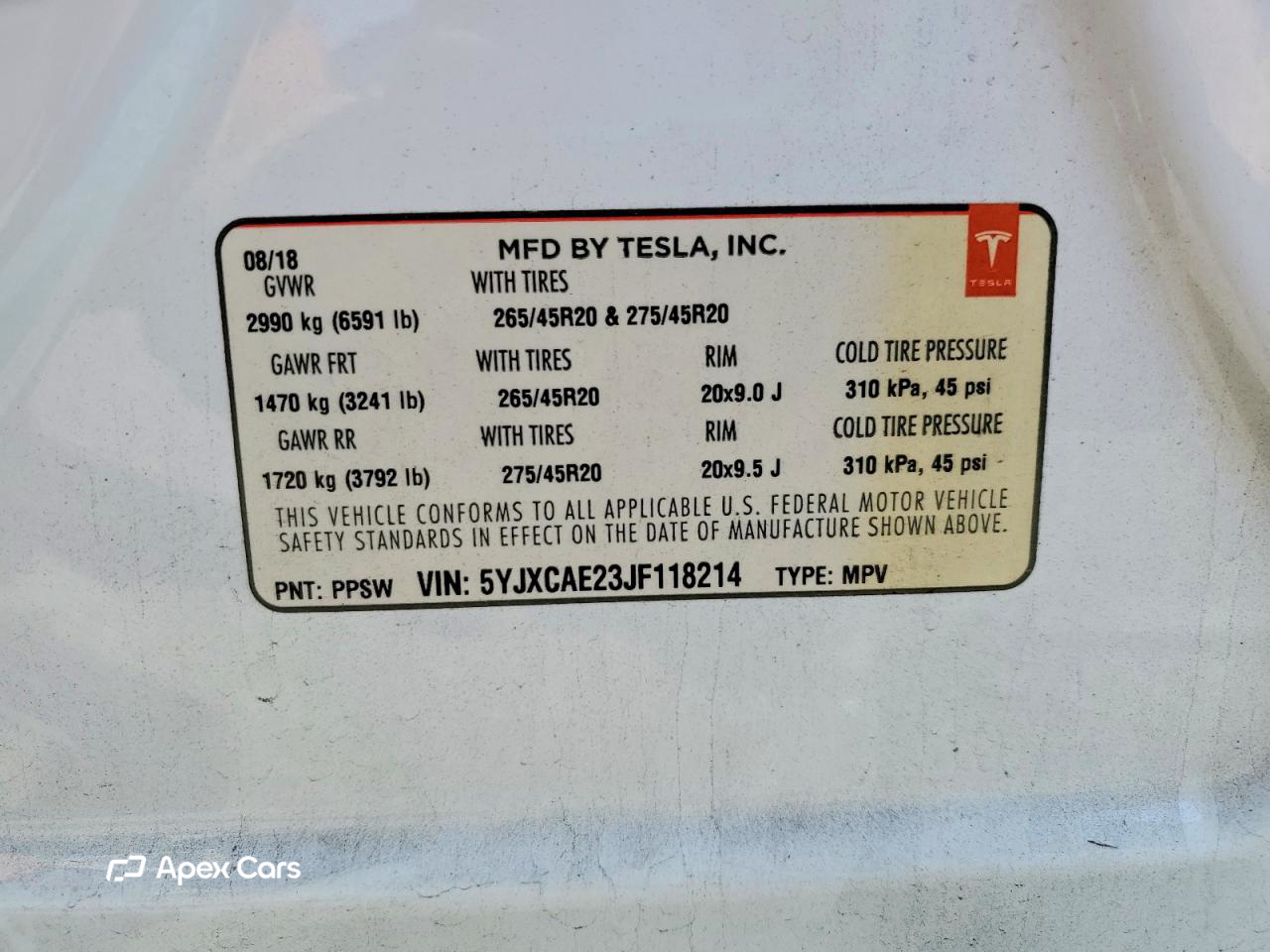 Tesla Model X 2018