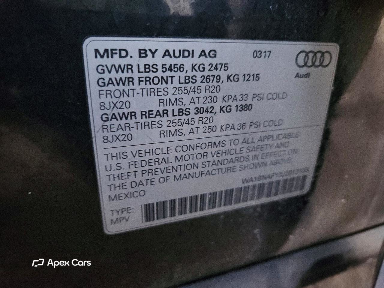 Audi Q5 2018