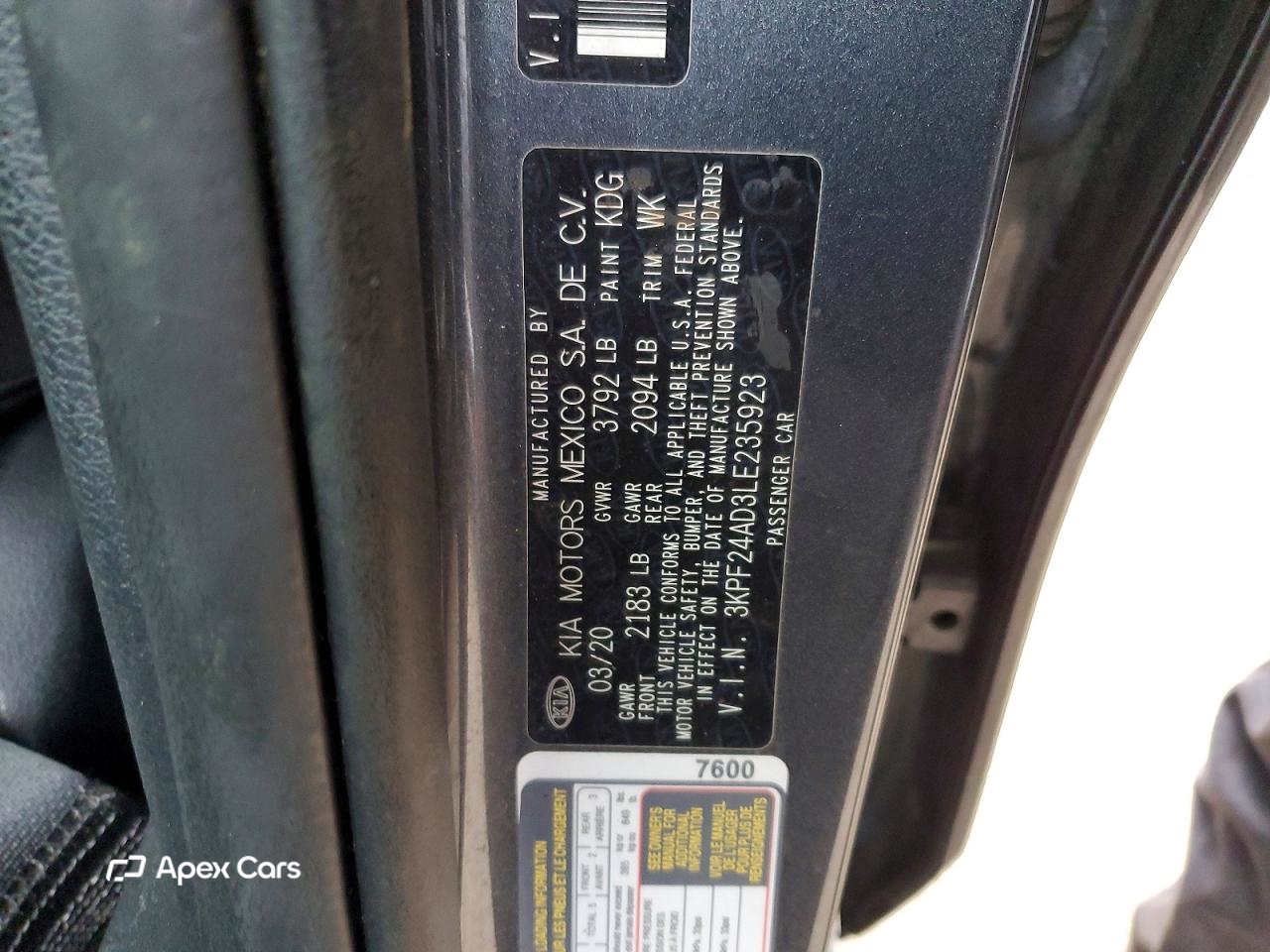 Kia Forte 2020
