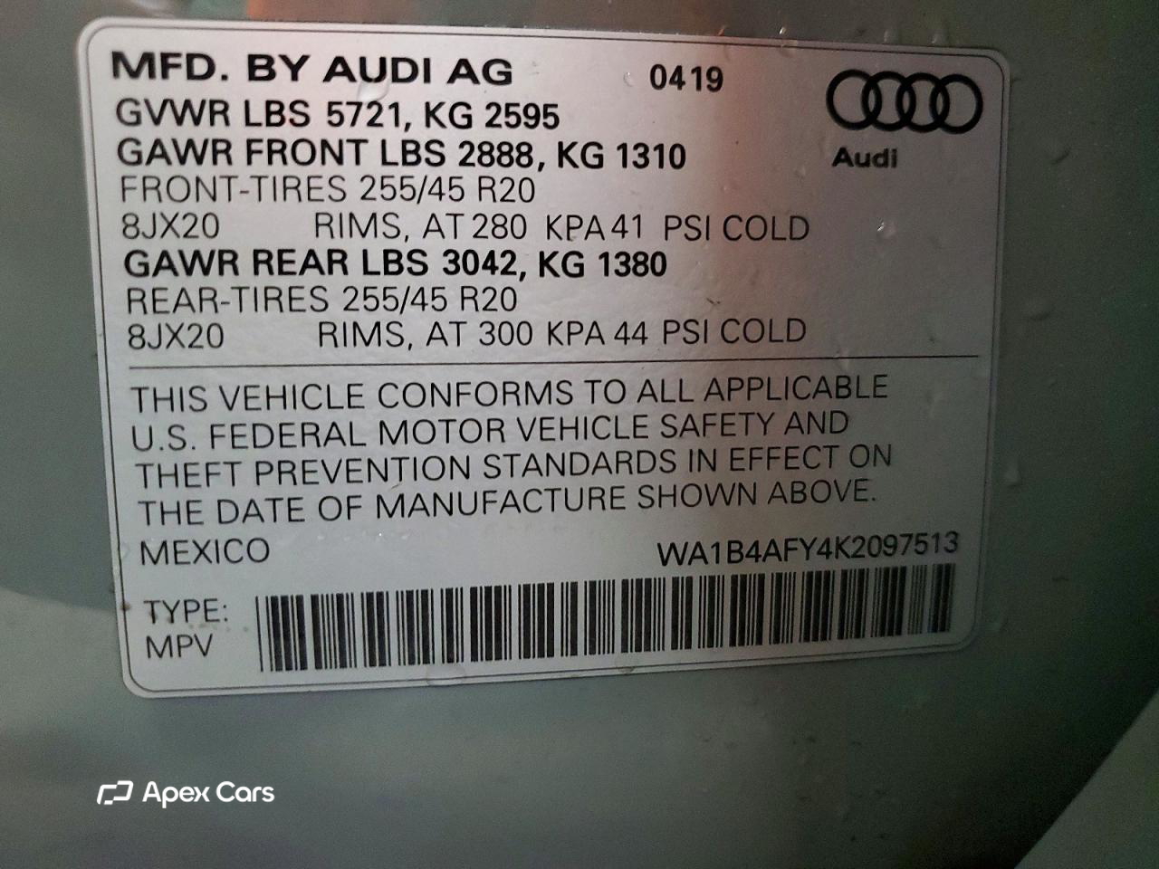 Audi SQ5 2019