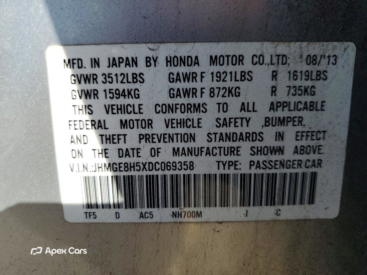 Honda Fit 2013