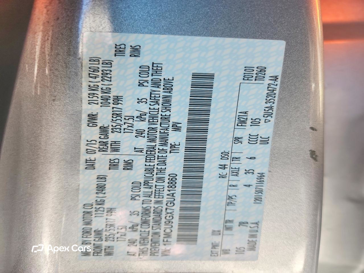 Ford Escape 2016