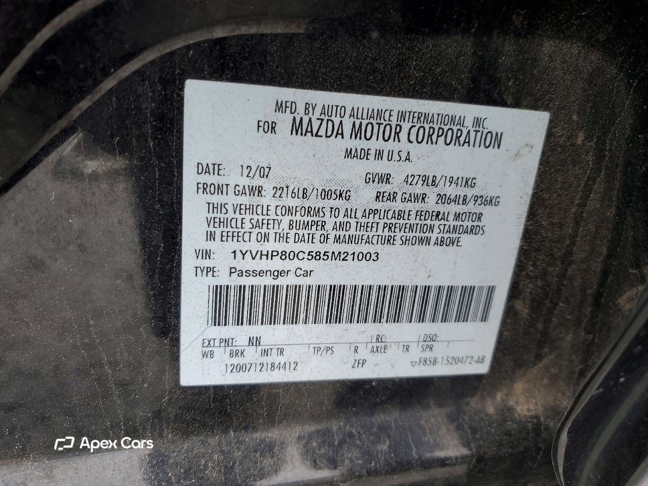 Mazda 6 2008
