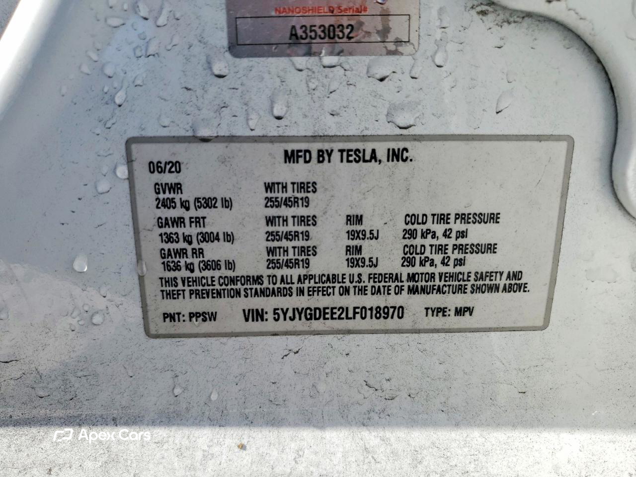Tesla Model Y 2020