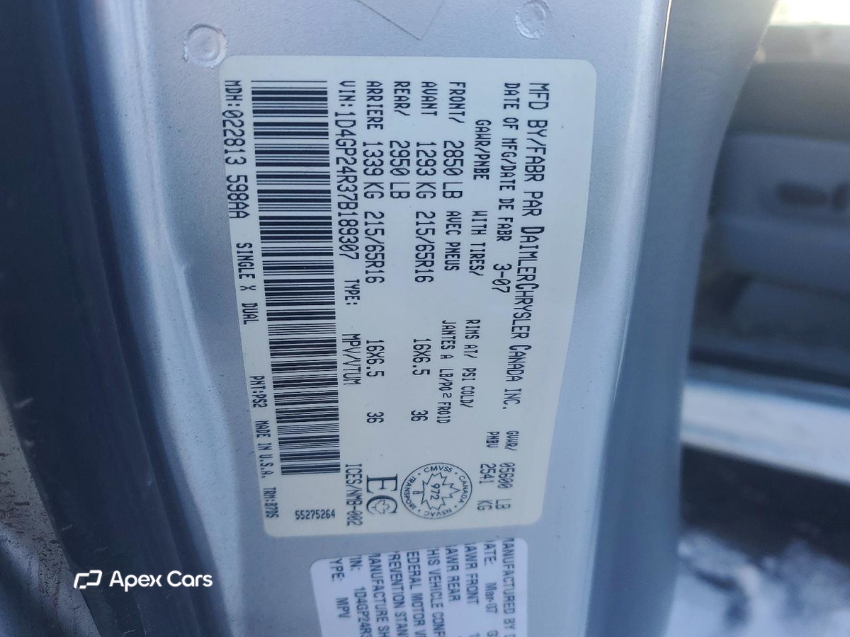 Dodge Caravan 2007
