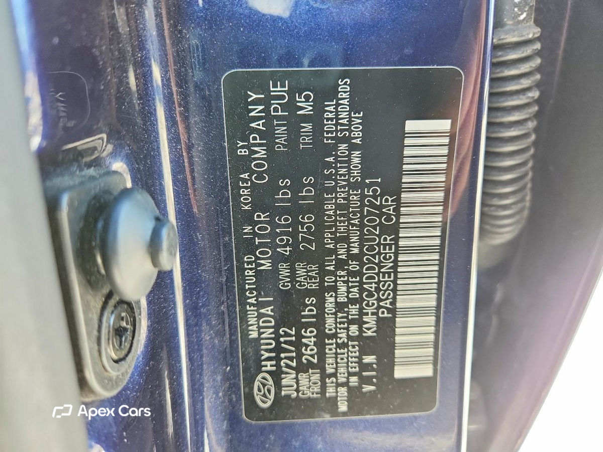 Hyundai Genesis 2012