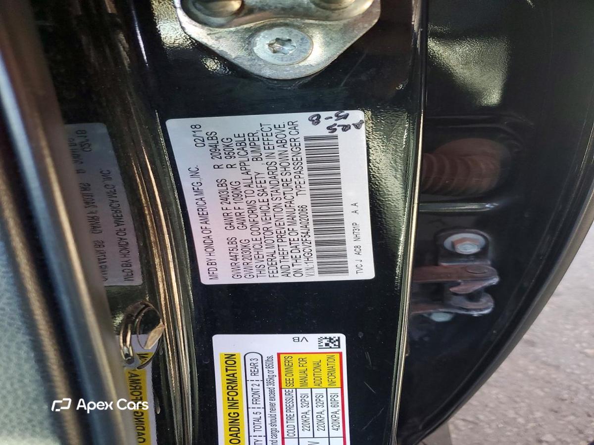 Honda Accord 2018