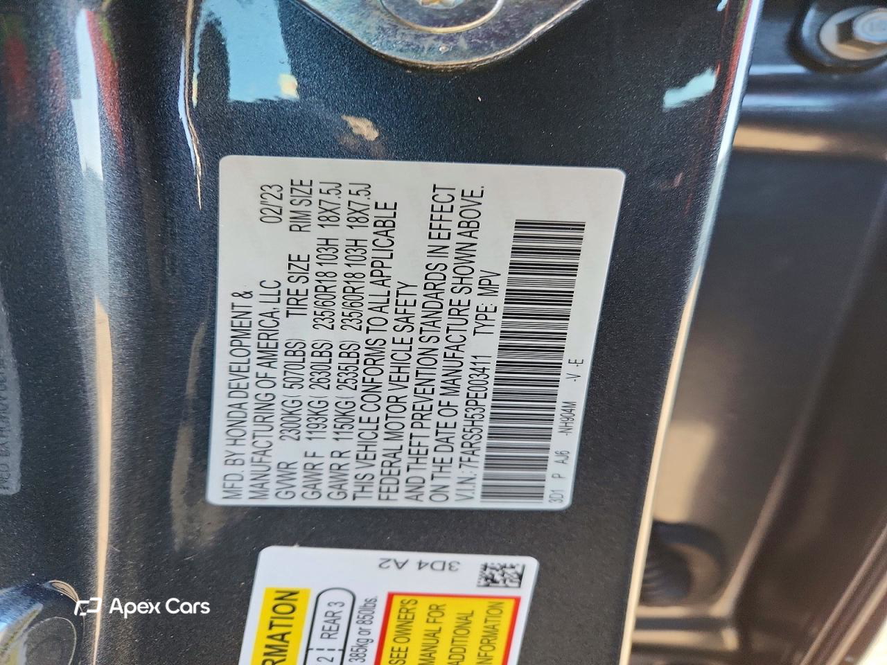 Honda CR-V 2023