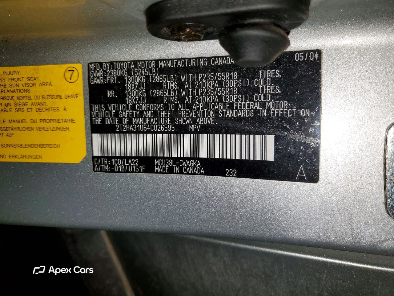 Lexus RX 2004