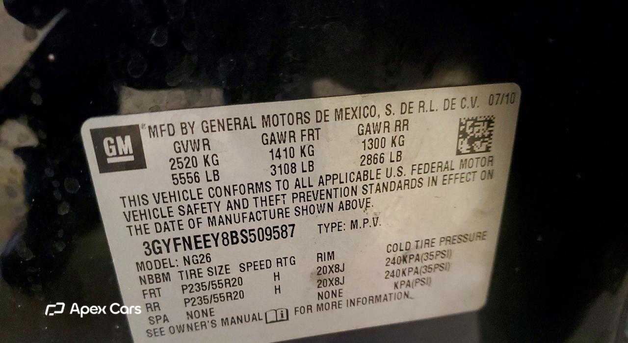 Cadillac SRX 2011