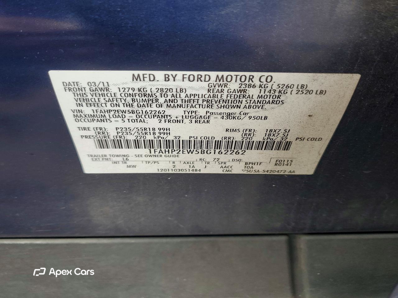 Ford Taurus 2011