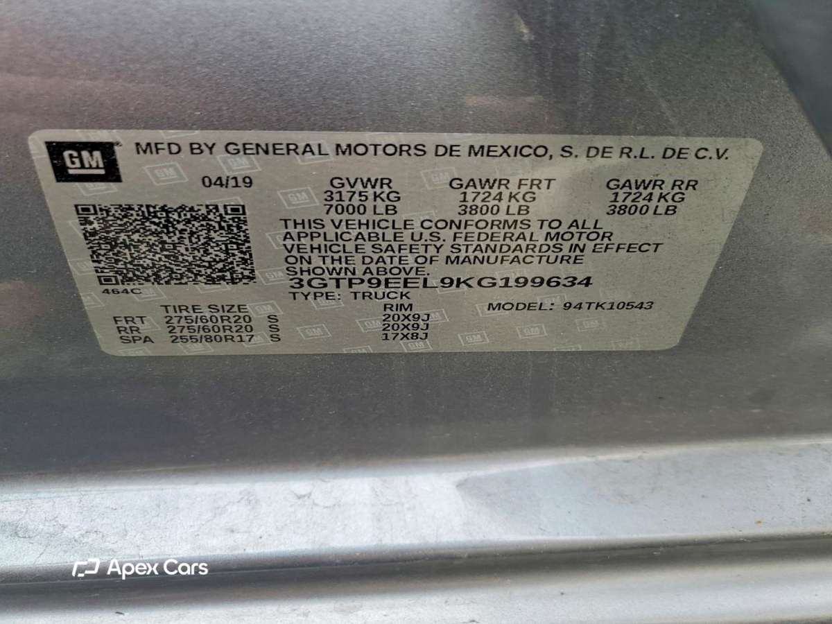 GMC Sierra 2019
