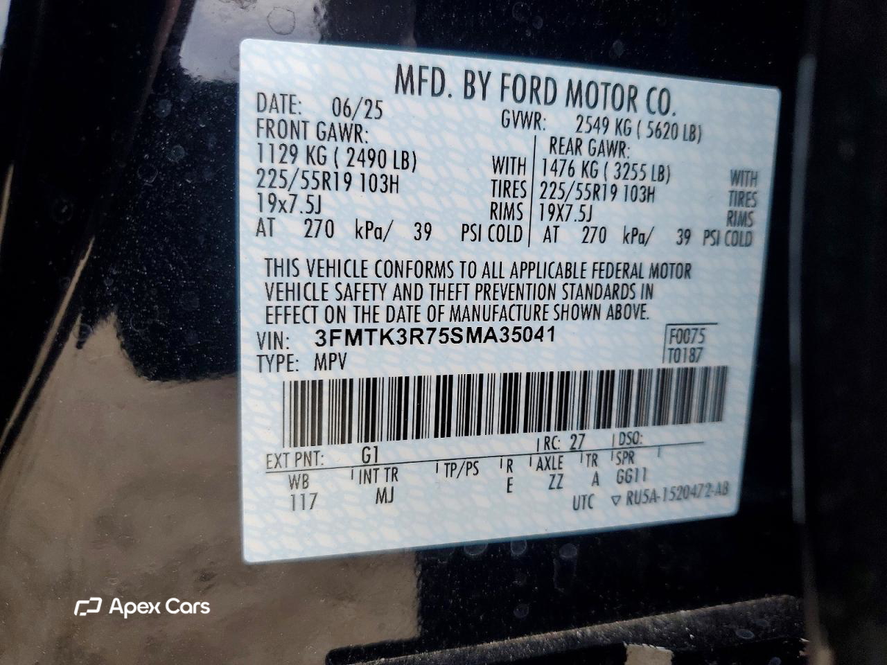 Ford Mustang Mach-E 2025